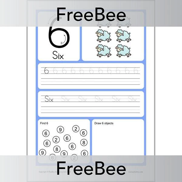 Number Formation Worksheets - Image 3