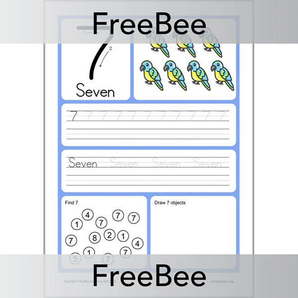 Number Formation Worksheets - Image 5