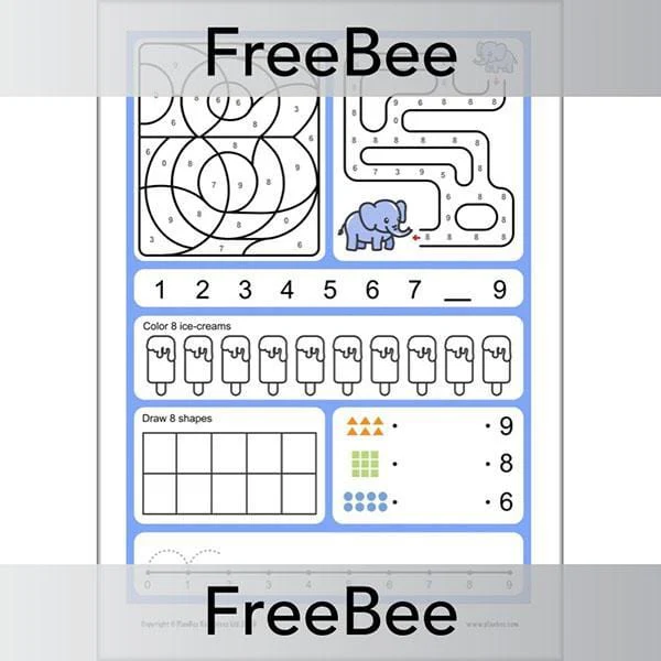 Number Formation Worksheets - Image 8