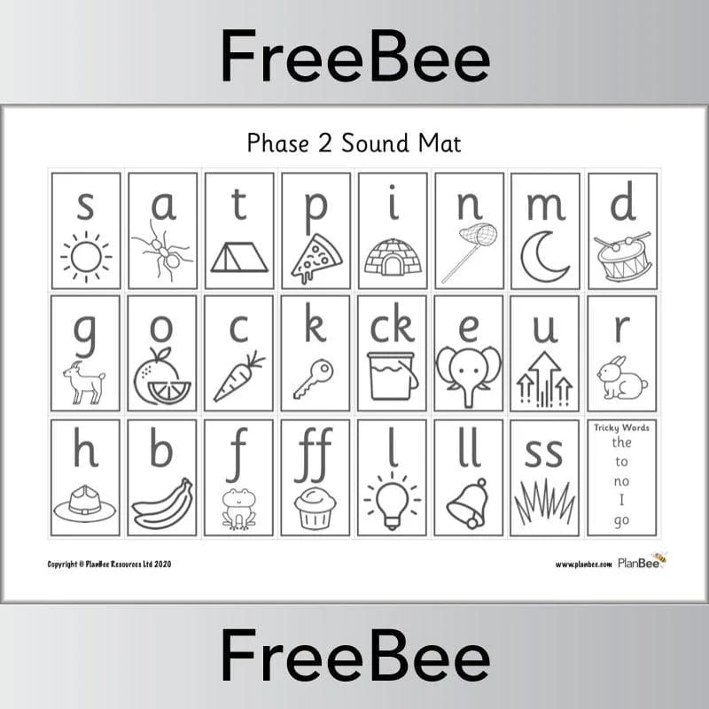 Phase 2 Sound Mat Phonic Resource - Image 2