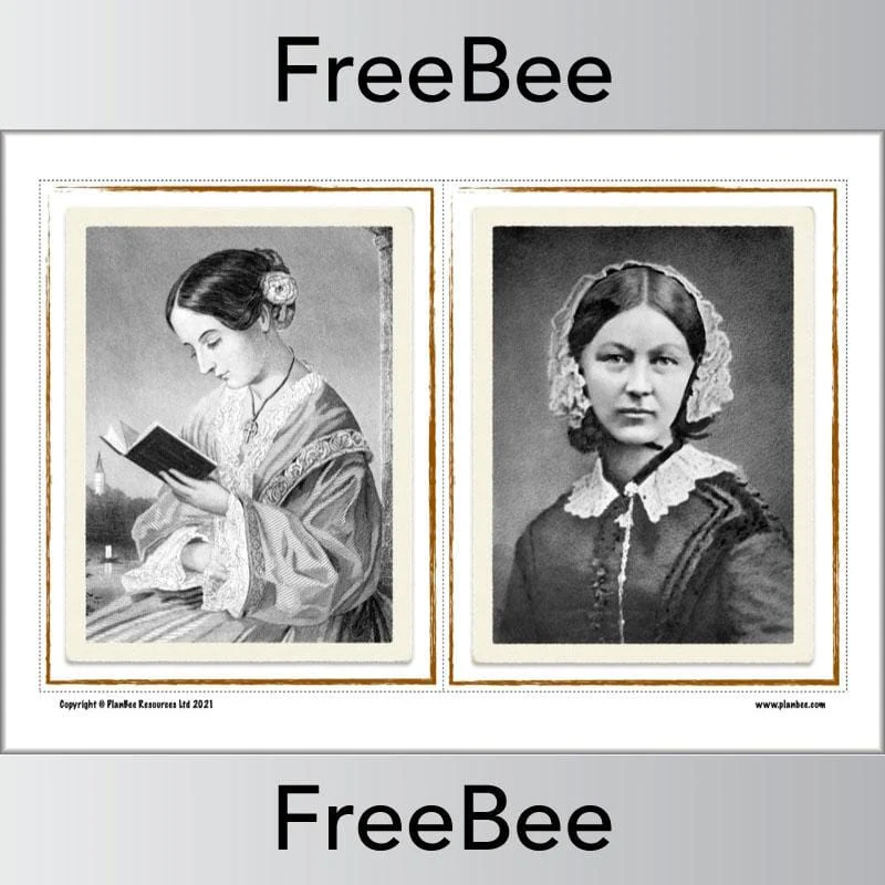 Pictures of Florence Nightingale Display Pack