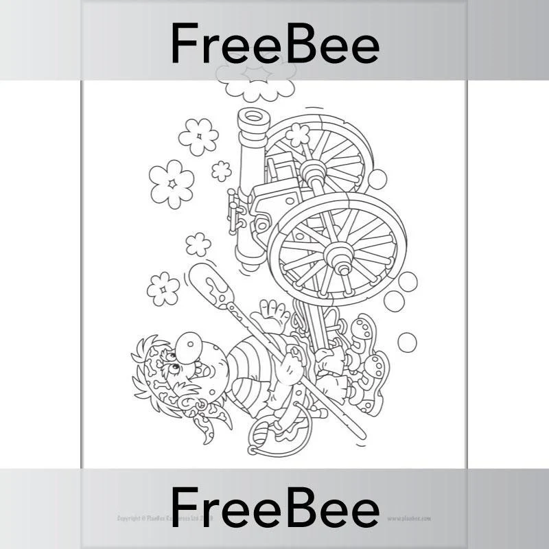 Pirate Colouring Pages - Image 3