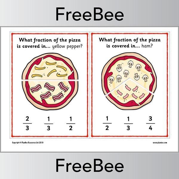 Pizza Fractions Cards KS1 - Image 3