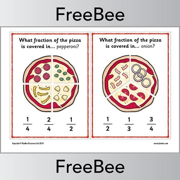 Pizza Fractions Cards KS1 - Image 4