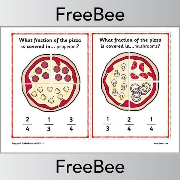 Pizza Fractions Cards KS1 - Image 6