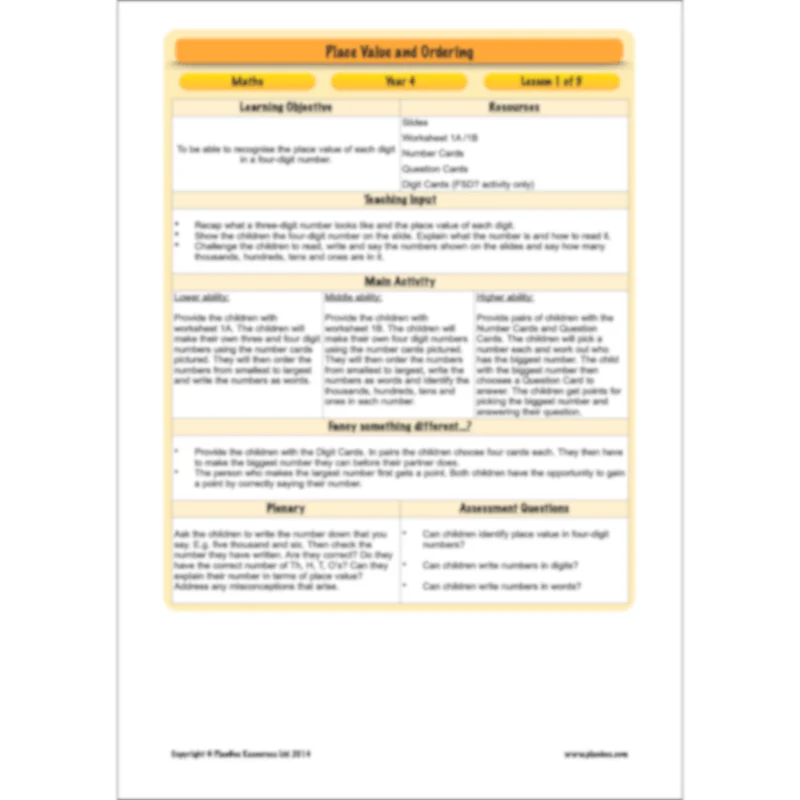 Place Value and Ordering - Image 18