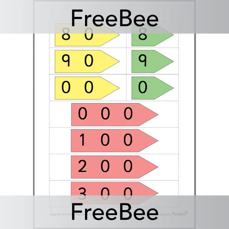 Place Value Cards: HTO - Image 2