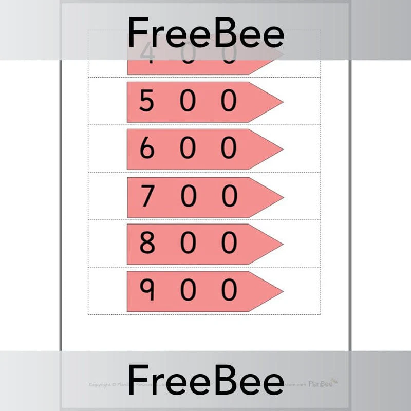 Place Value Cards: HTO - Image 3
