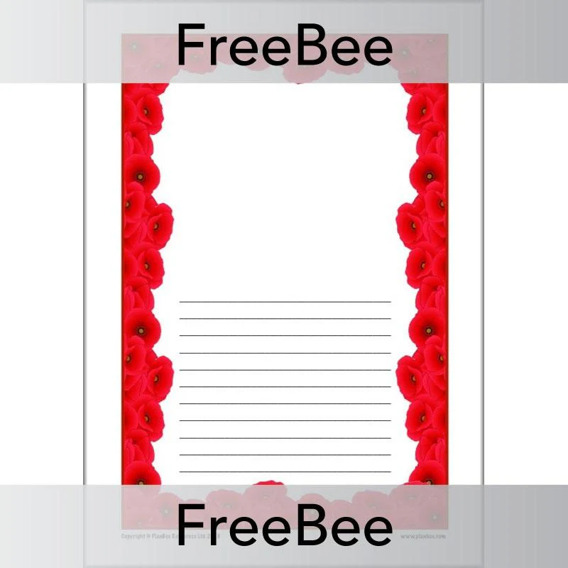 Poppy Writing Frame - Image 2