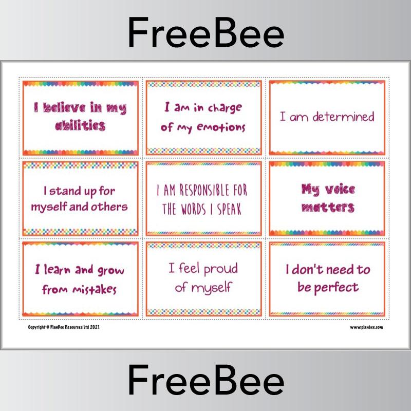 Positive Affirmations for Kids Cards - Image 3