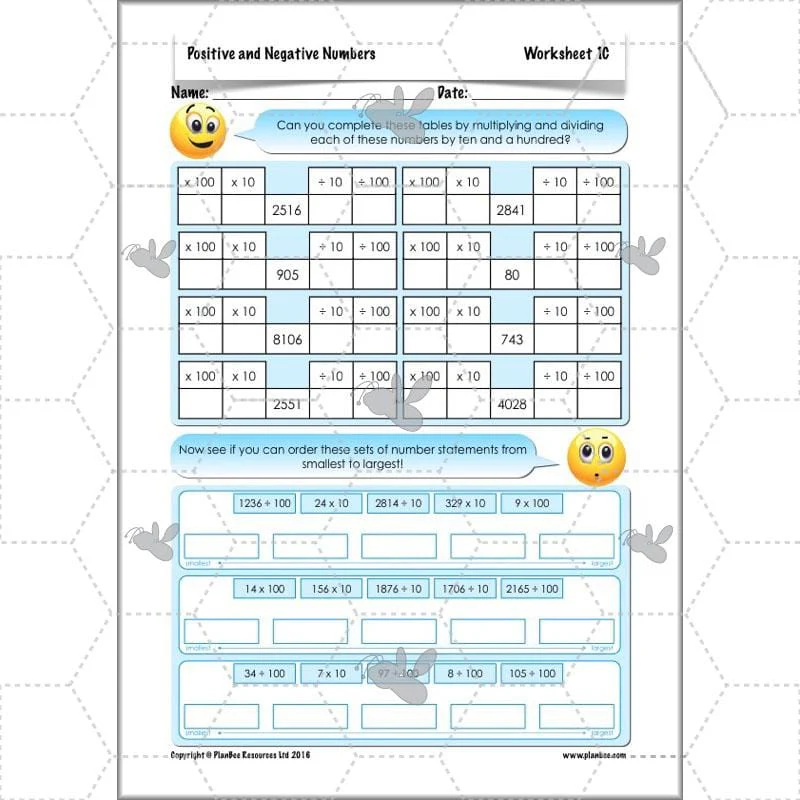 Positive and Negative Numbers - Image 11