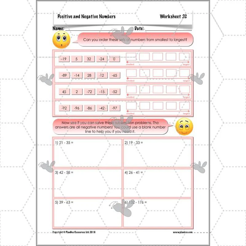 Positive and Negative Numbers - Image 12