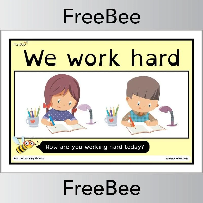 Positive learning phrases poster - Image 3