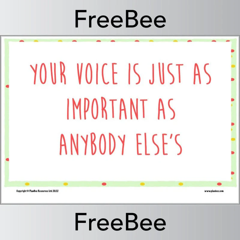 Positive Posters for Girls