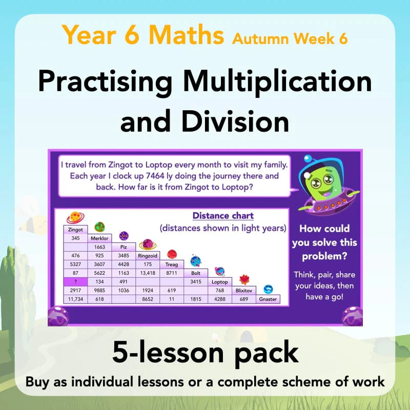 Practising Multiplication and Division