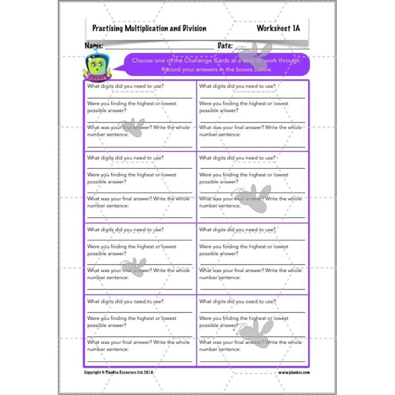 Practising Multiplication and Division - Image 22