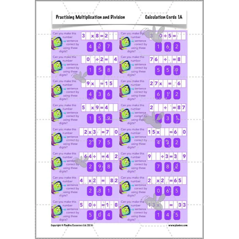 Practising Multiplication and Division - Image 24