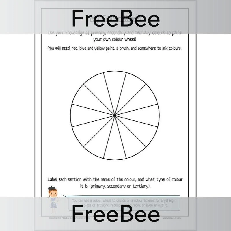 Colour Wheel Template KS2 - Image 2