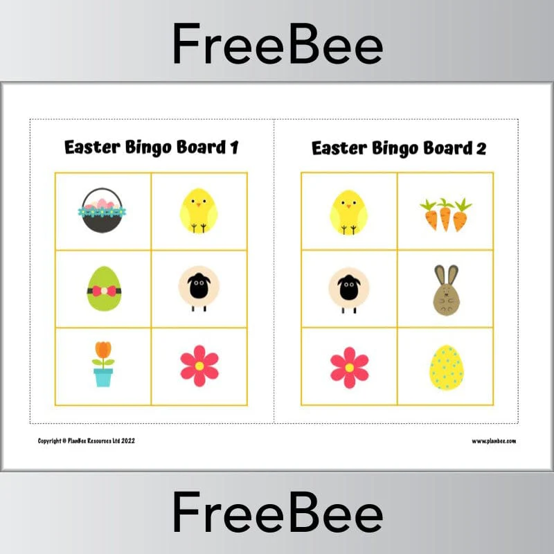 Printable Easter Bingo Game - Image 2