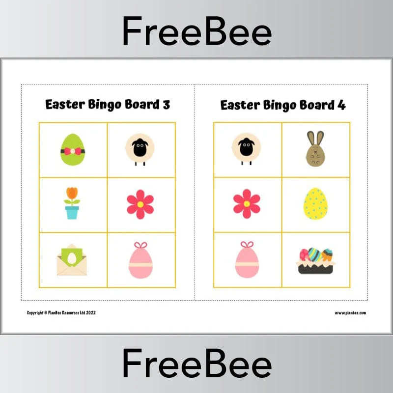 Printable Easter Bingo Game - Image 3