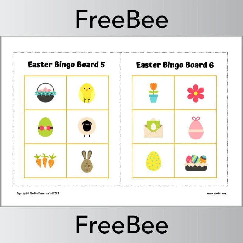 Printable Easter Bingo Game - Image 4