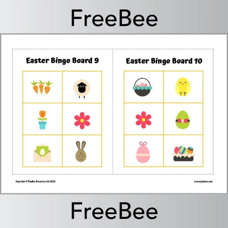 Printable Easter Bingo Game - Image 6