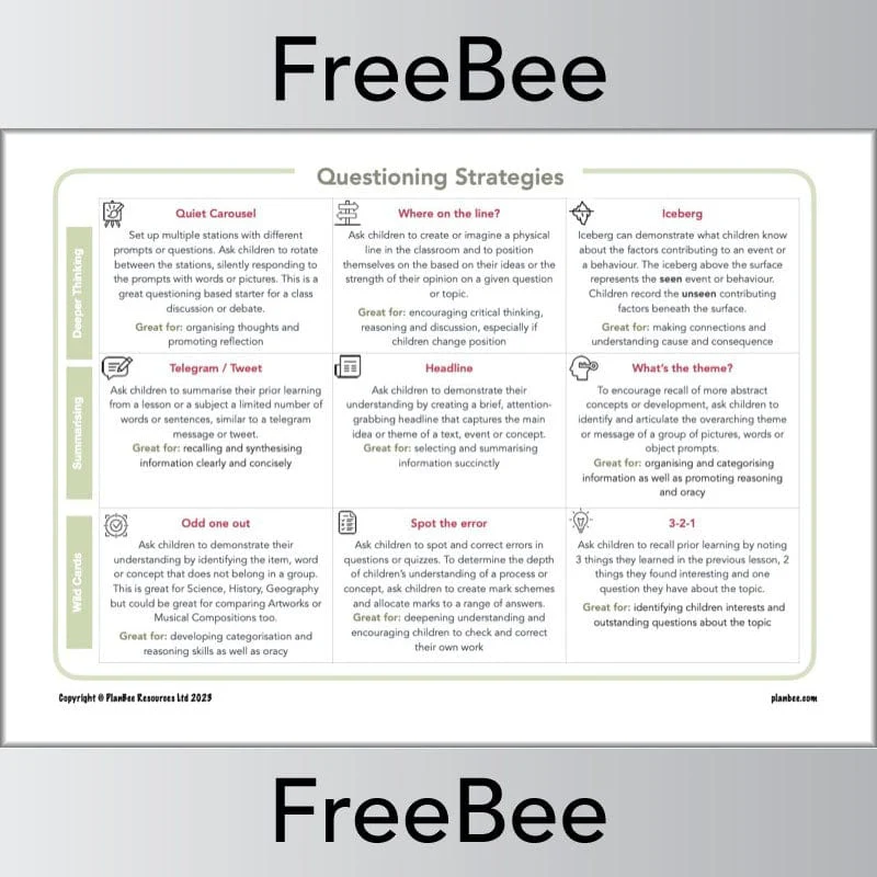 Questioning Strategies Guide - Image 2