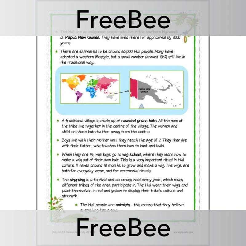 Rainforest Tribes KS2 Information Pack - Image 4