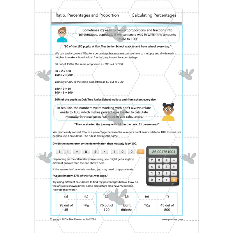 Ratio, Percentages and Proportion - Image 50