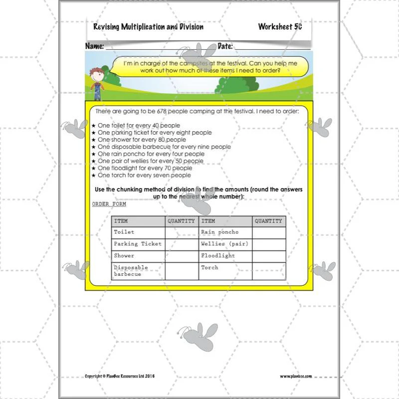 Revising Multiplication and Division - Image 21