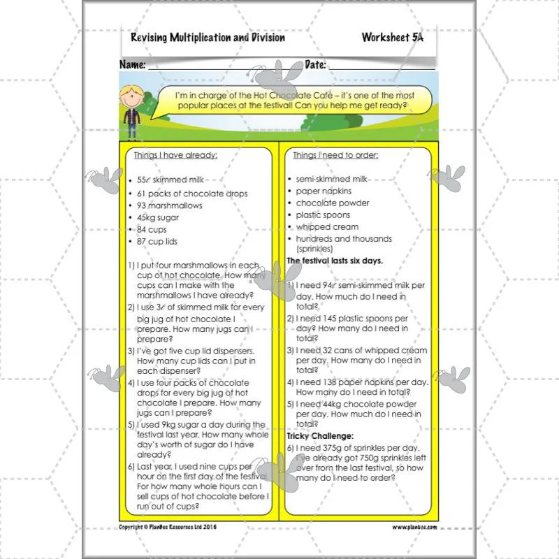 Revising Multiplication and Division - Image 63