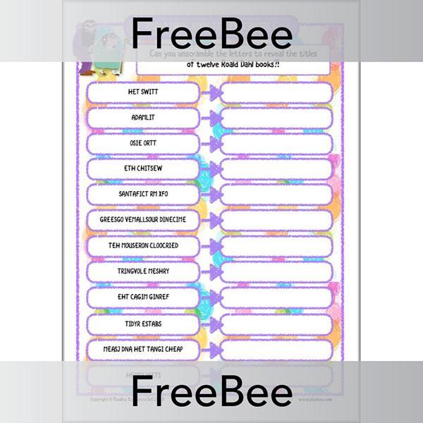 Roald Dahl Activities Pack - Image 16