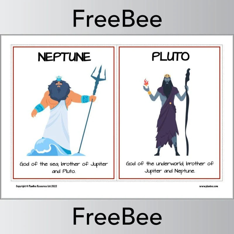 Roman Gods KS2 Cards - Image 2