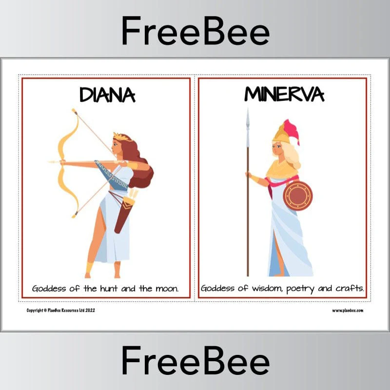Roman Gods KS2 Cards - Image 5