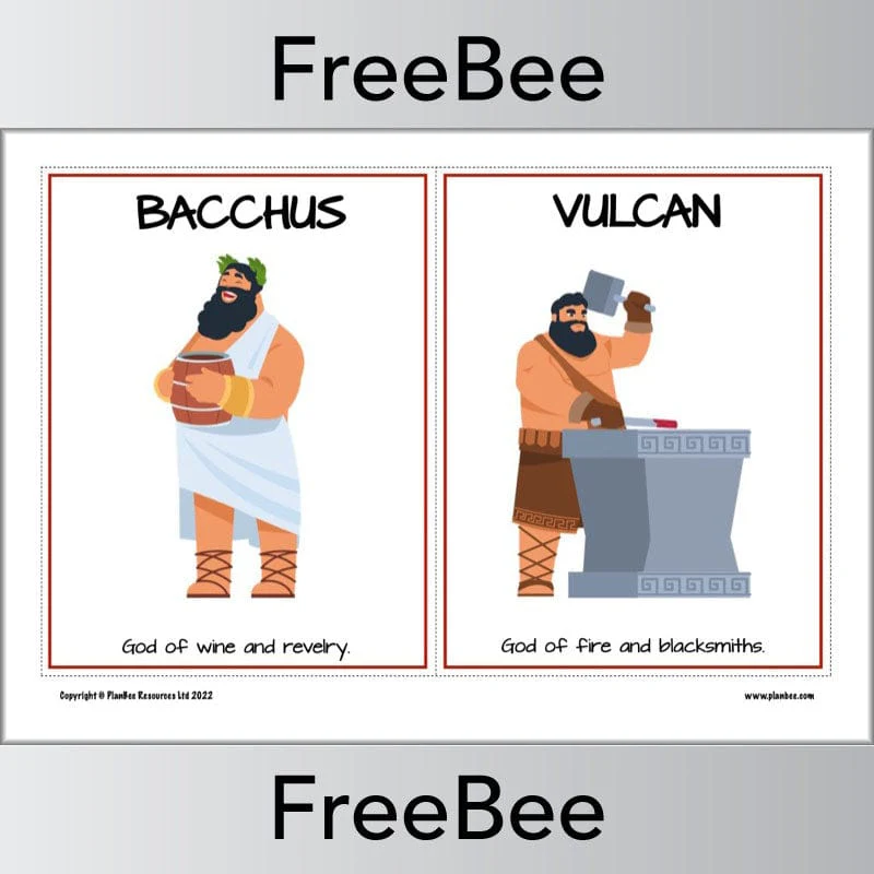 Roman Gods KS2 Cards - Image 6
