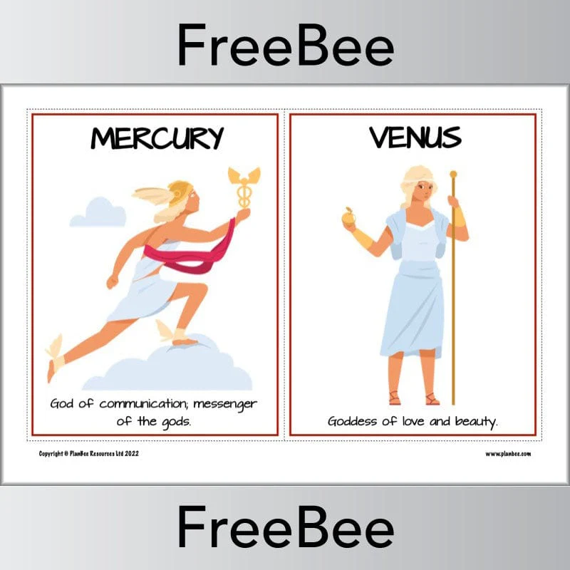 Roman Gods KS2 Cards - Image 7