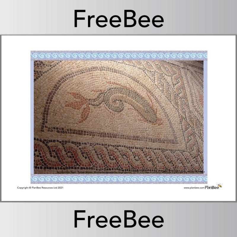 Roman Mosaics Classroom Display Cards - Image 10