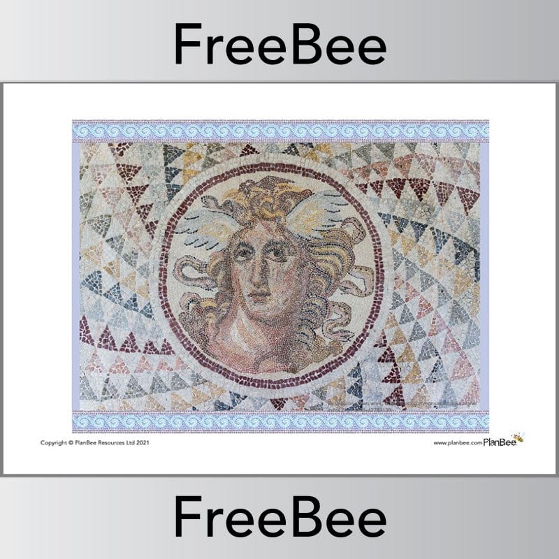 Roman Mosaics Classroom Display Cards - Image 4