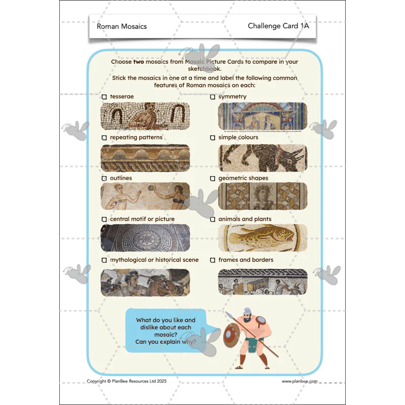 Roman Mosaics KS2 - Image 28