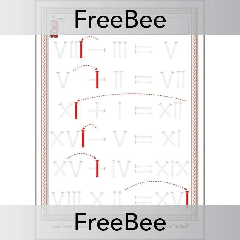 Roman Numerals Finishing Equations - Image 3
