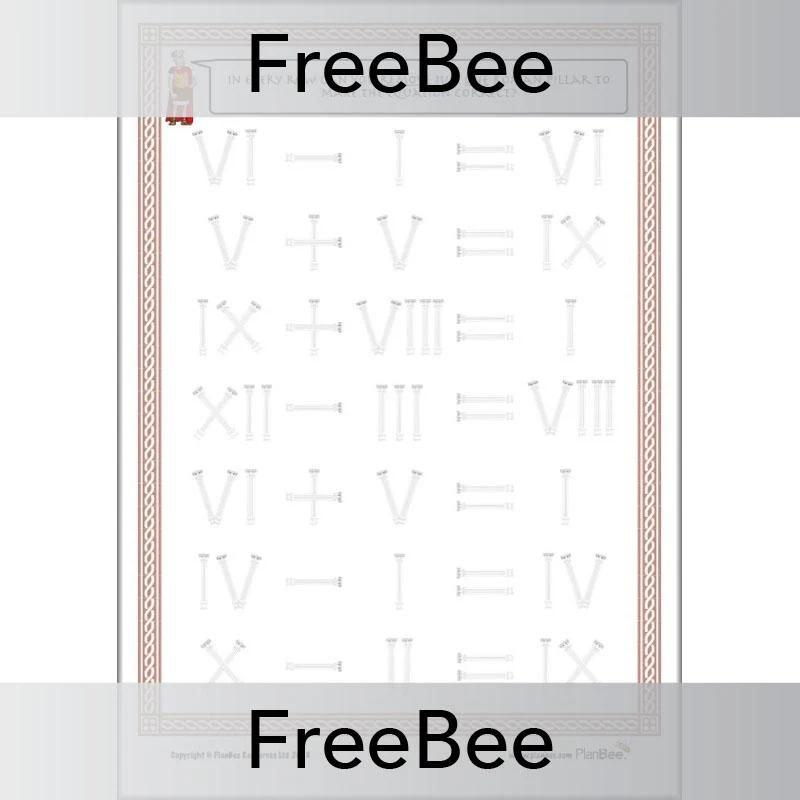Roman Numerals Finishing Equations - Image 5