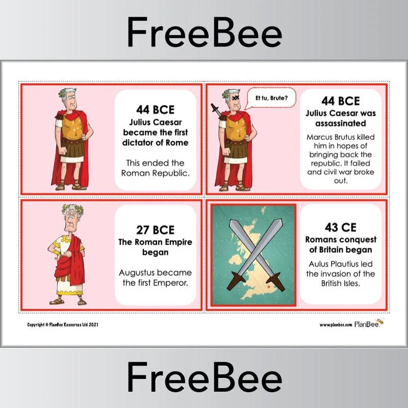 Roman Timeline KS2 Resources - Image 5