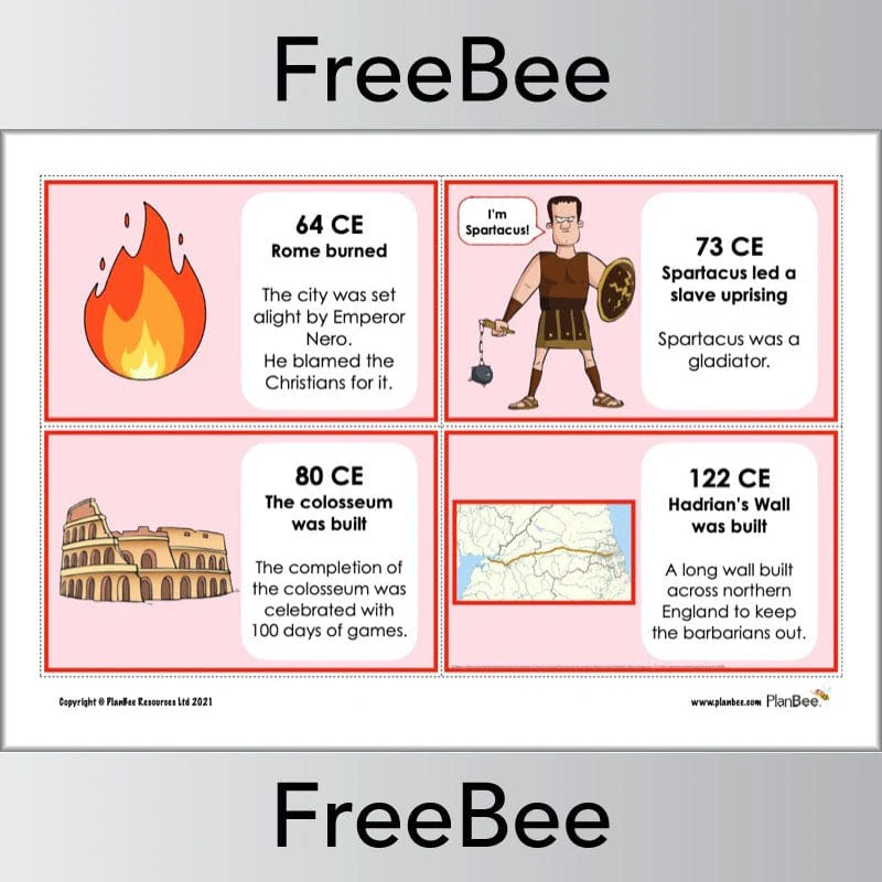 Roman Timeline KS2 Resources - Image 6