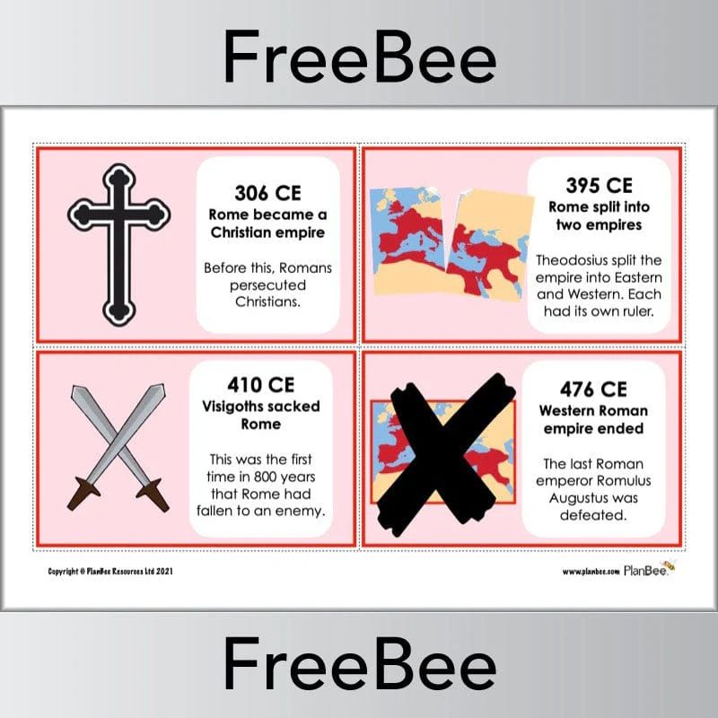 Roman Timeline KS2 Resources - Image 7