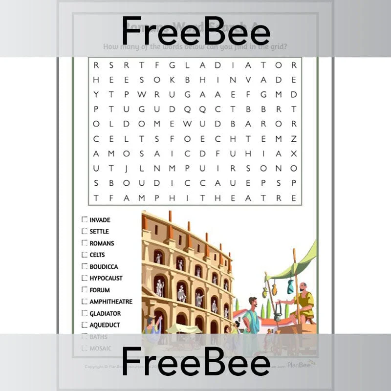 Romans Word Search