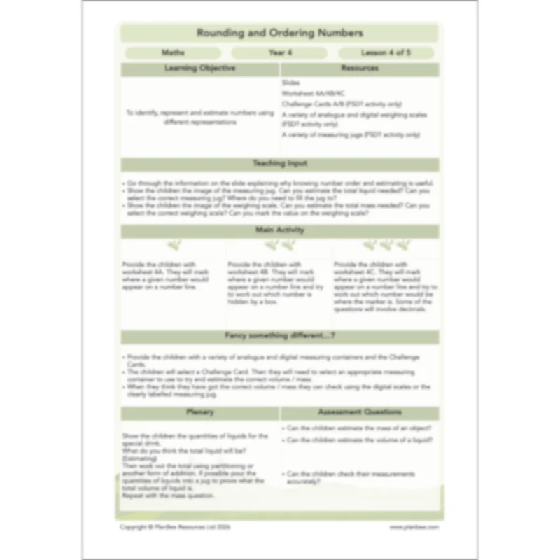 Rounding and Ordering Numbers - Image 51