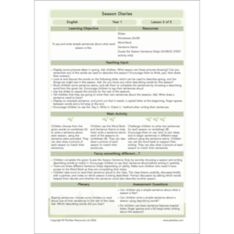 Season Diaries - Image 19