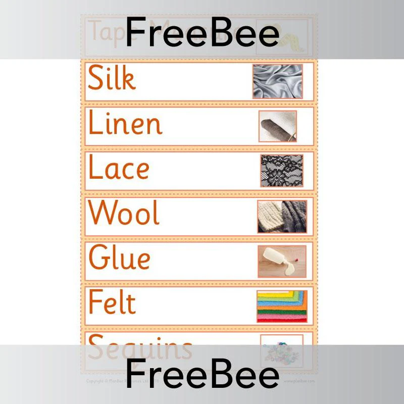 Sewing Vocabulary Cards - Image 3