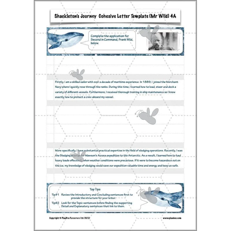 Shackleton's Journey Letter Writing - Image 12