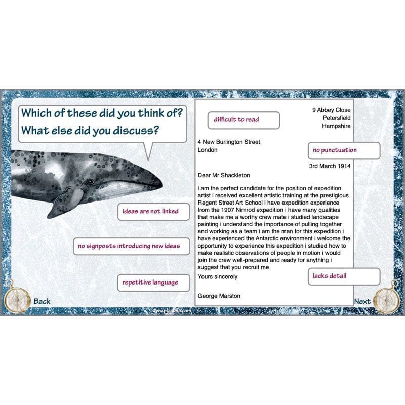 Shackleton's Journey Letter Writing - Image 6